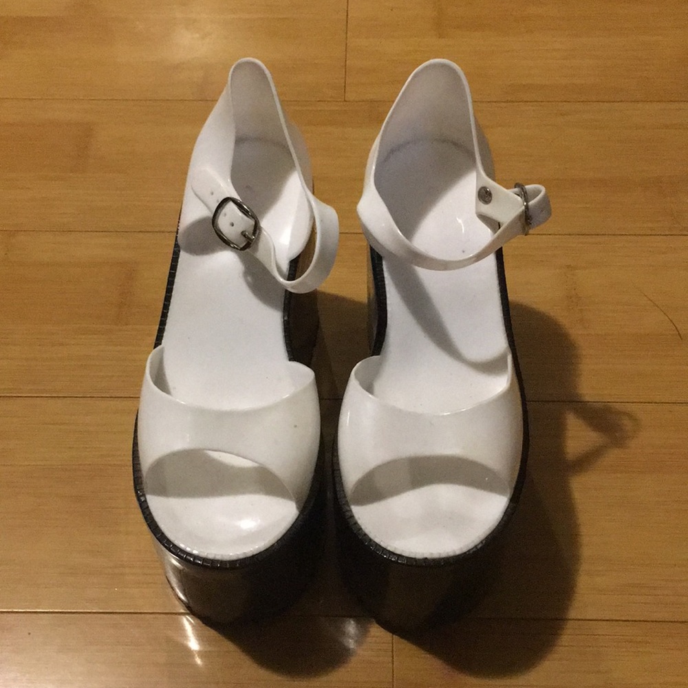 Kawaii, Decora, Tokyo Fashion Jelly Platform Shoes - Picture 2 of 3